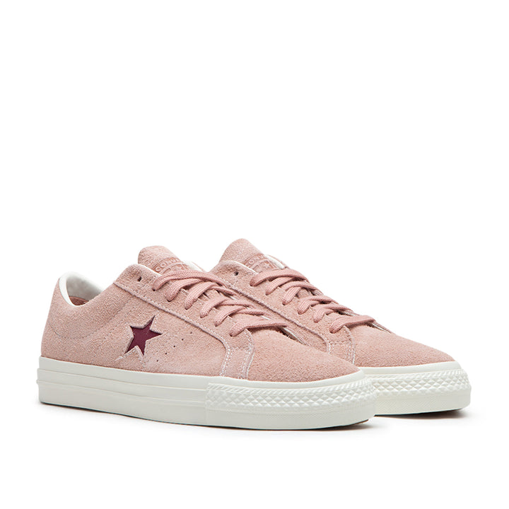 Converse One Star Pro Vintage Suede (Roze / Wit)