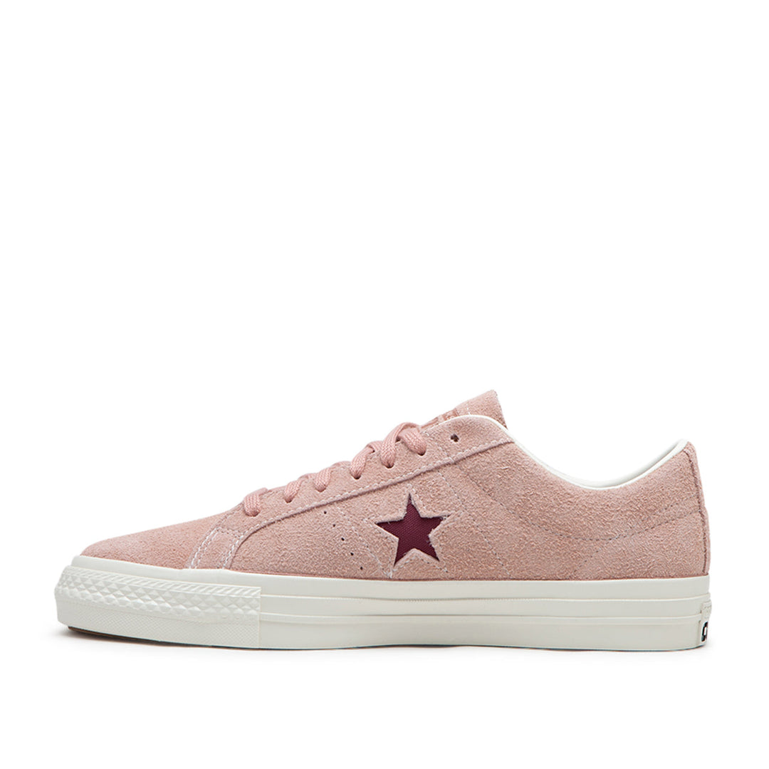 Converse One Star Pro Vintage Suede (Roze / Wit)