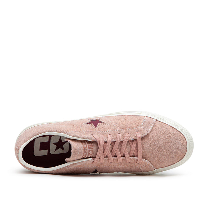 Converse One Star Pro Vintage Suede (Roze / Wit)