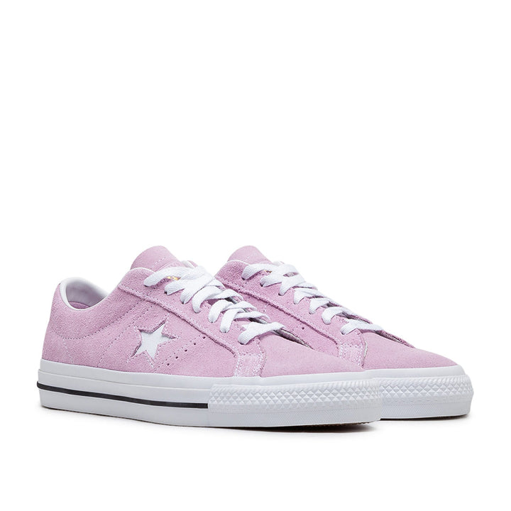 Converse One Star Pro Vintage Suede (Roze / Wit)