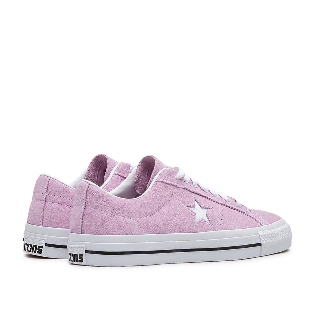 Converse One Star Pro Vintage Suede (Roze / Wit)