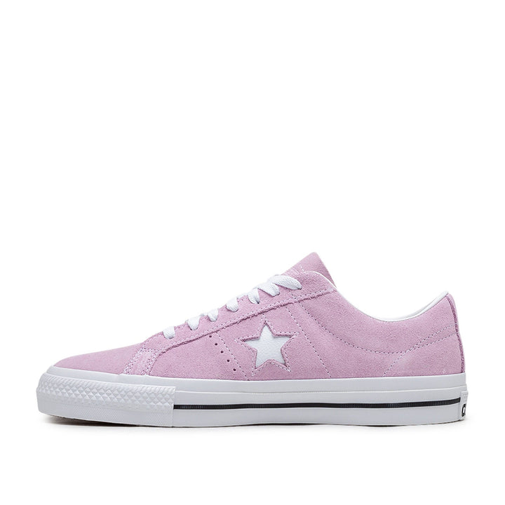 Converse One Star Pro Vintage Suede (Roze / Wit)