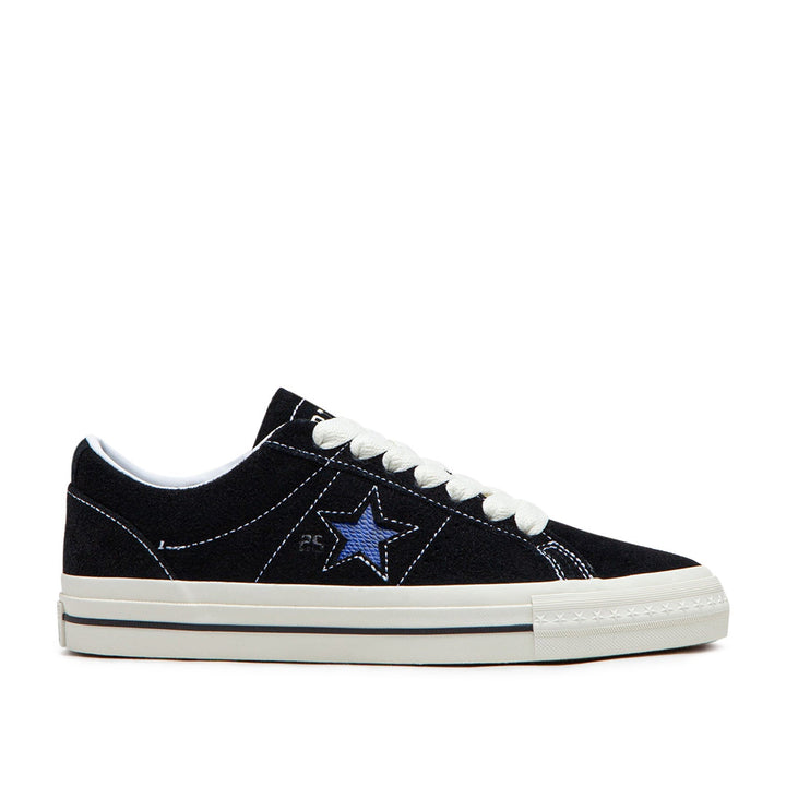 Converse x Quartersnacks One Star OX (Zwart / Blauw)