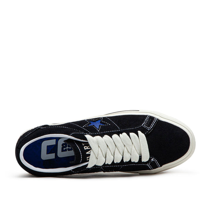 Converse x Quartersnacks One Star OX (Zwart / Blauw)