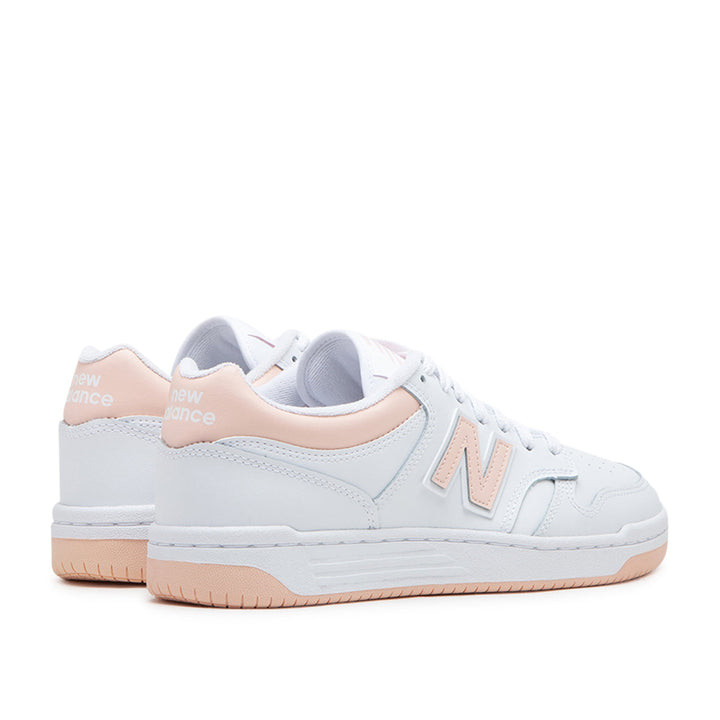 New Balance BB480LPH (White / Pink)