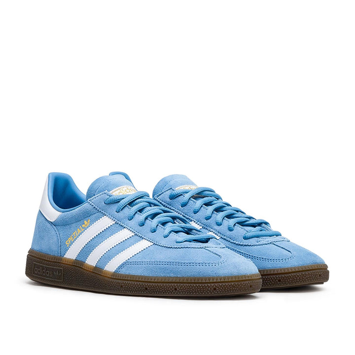 adidas Handball Spezial Sneakers in Light Blue and White