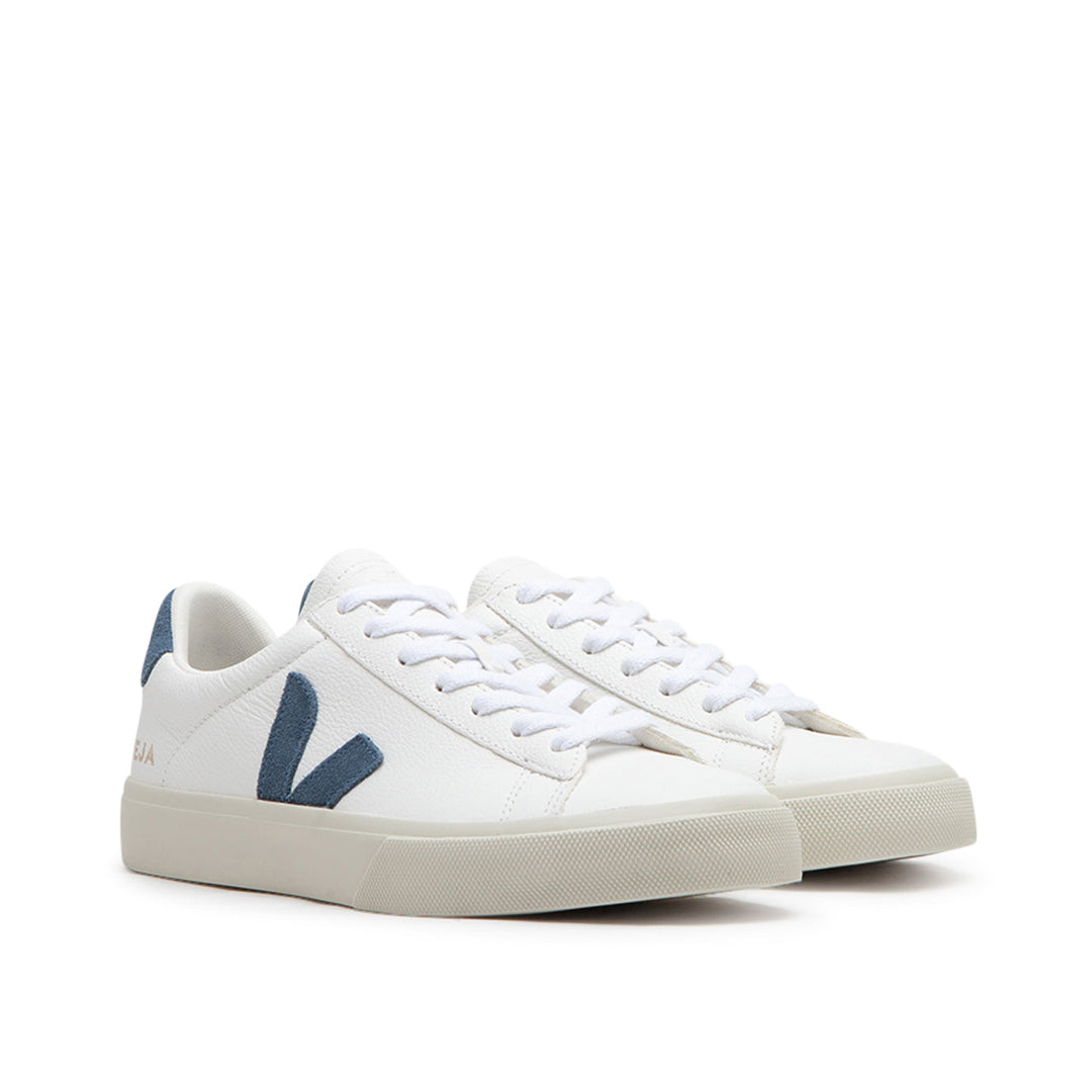 Bekijk WMNS Campo Chromefree Leather (Wit / Blauw)