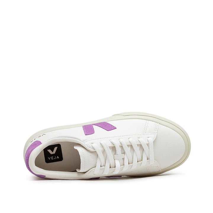 Veja WMNS Campo Chromefree Leather (White / Pink)