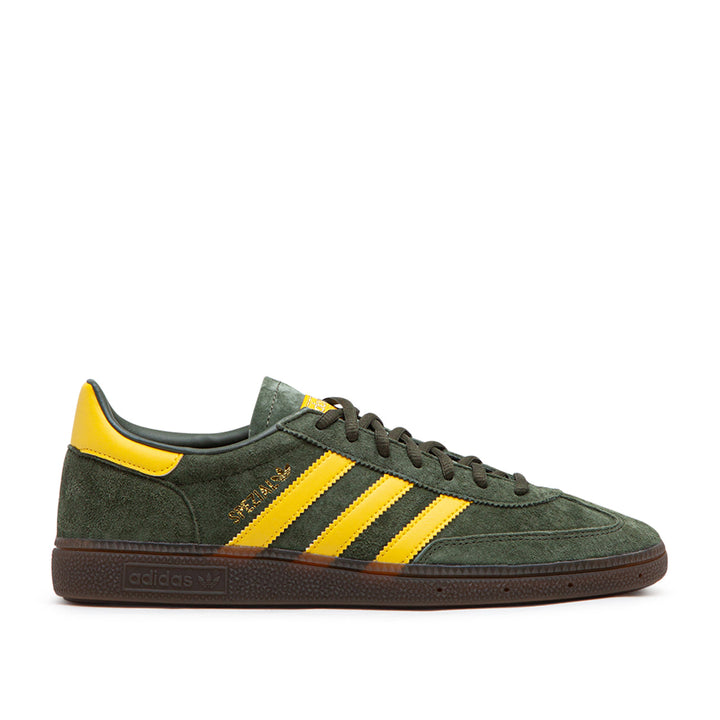 adidas Handball Spezial Sneakers in Olive and Yellow