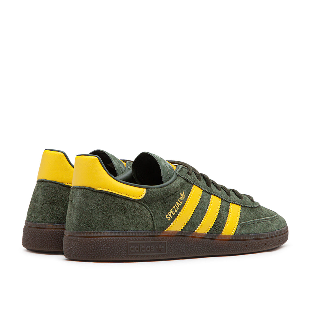 adidas Handball Spezial Sneakers in Olive and Yellow