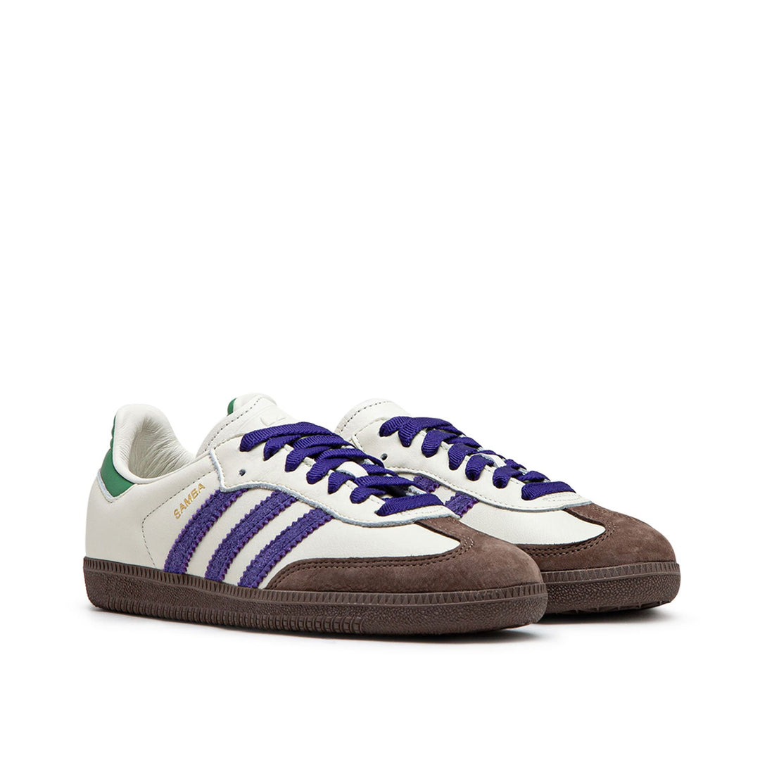 adidas WMNS Samba OG (Wit / Paars / Groen)