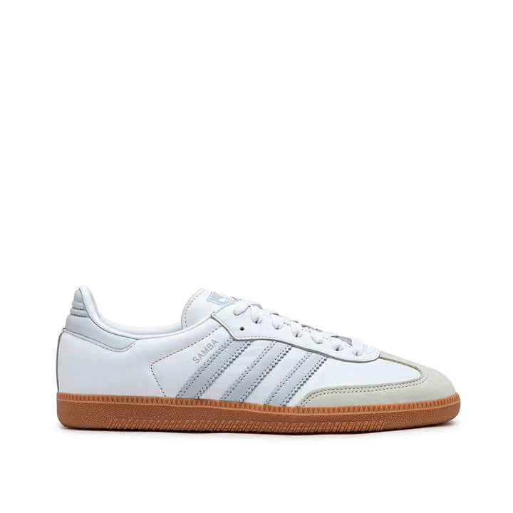 adidas WMNS Samba OG (Wit / Lichtblauw / Gom)