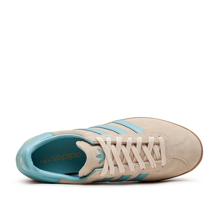 adidas Gazelle 85 (Beige / Light Blue)