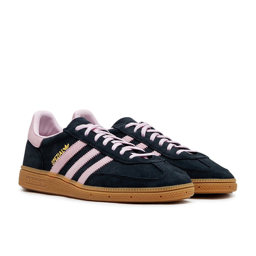 adidas Dames Handbal Spezial Sneakers (Zwart/Roze)