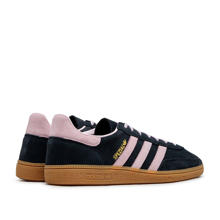 adidas Dames Handbal Spezial Sneakers (Zwart/Roze)