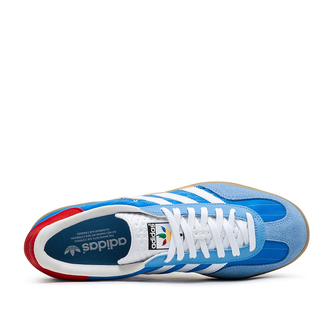 adidas Gazelle Indoor (Blauw / Wit / Rood)