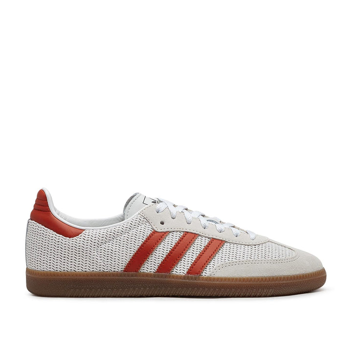 adidas Samba OG (Wit / Rood)