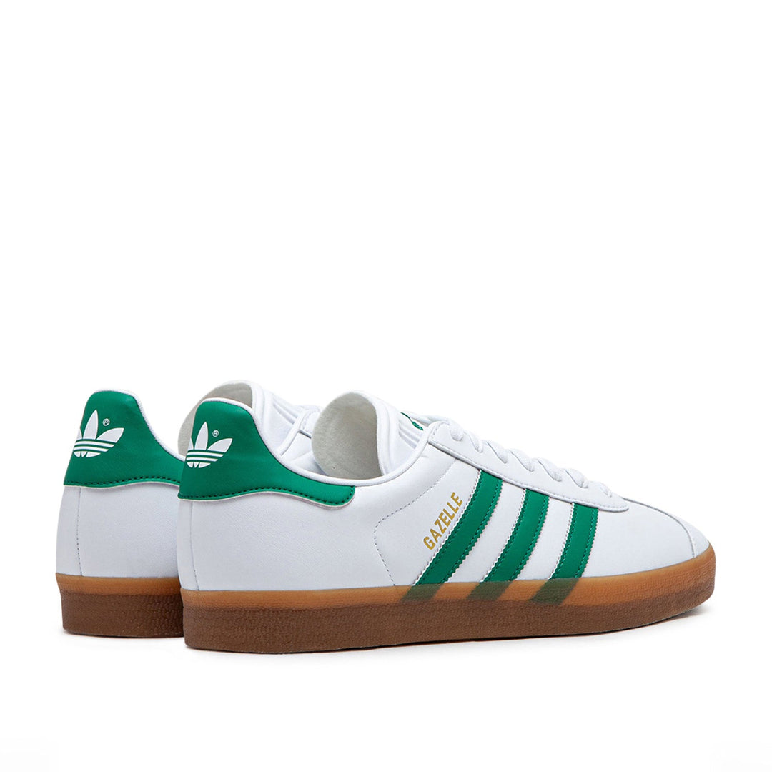 adidas Gazelle (White / Green / Gum)