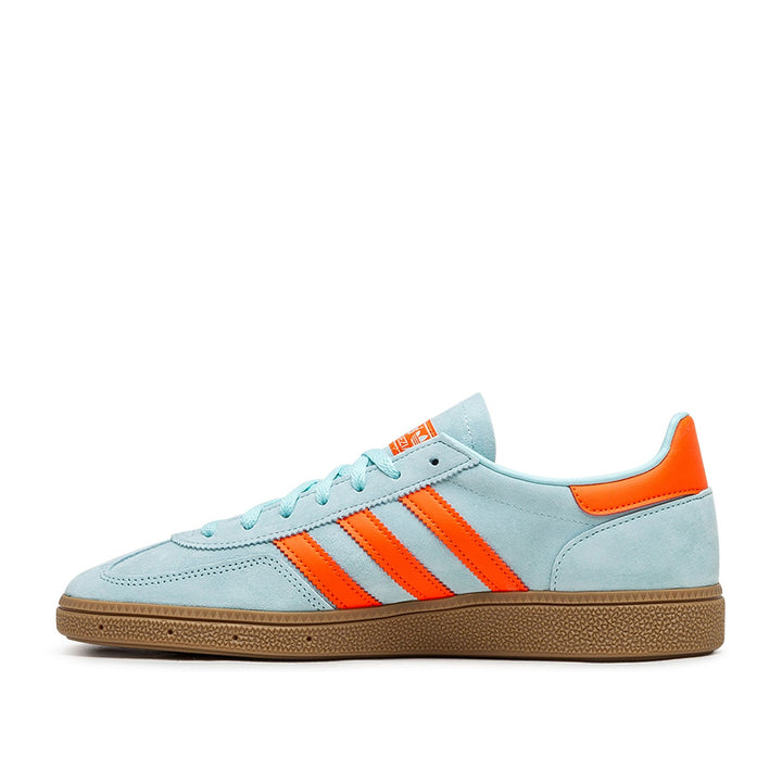 adidas Dames Handbal Spezial Sneakers (Blauw/Oranje)