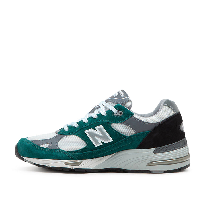 New Balance M991TLK "Pacific" Made in UK (Green / White / Grey)