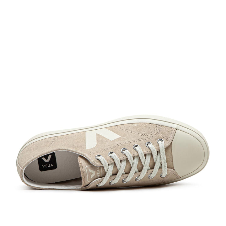 Veja Wata II laag suède WMNS (crème)