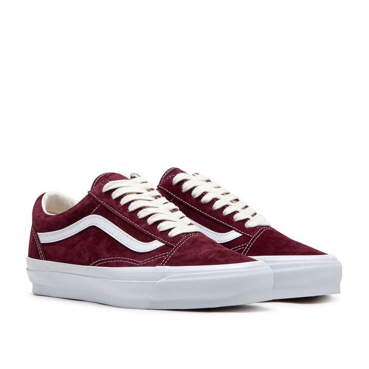 Vans Old Skool Reissue 36 (Dark Red/ White)