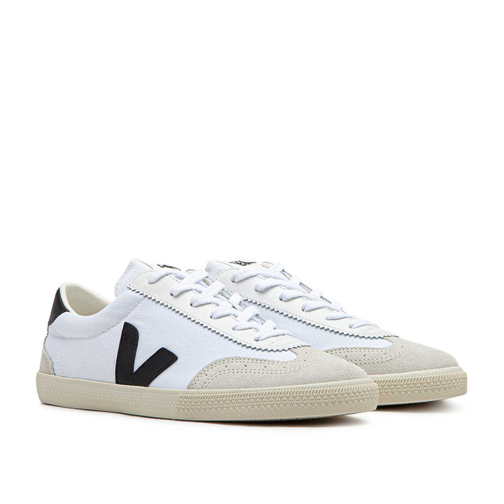 Veja Volley Canvas (wit / zwart)