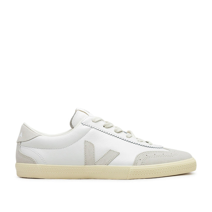 Veja Volley OT Leer (Wit / Beige)