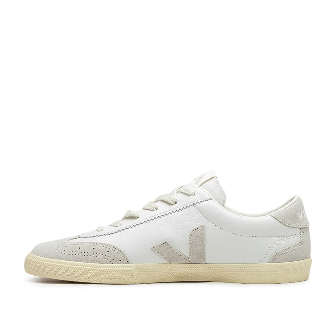 Veja Volley OT Leer (Wit / Beige)