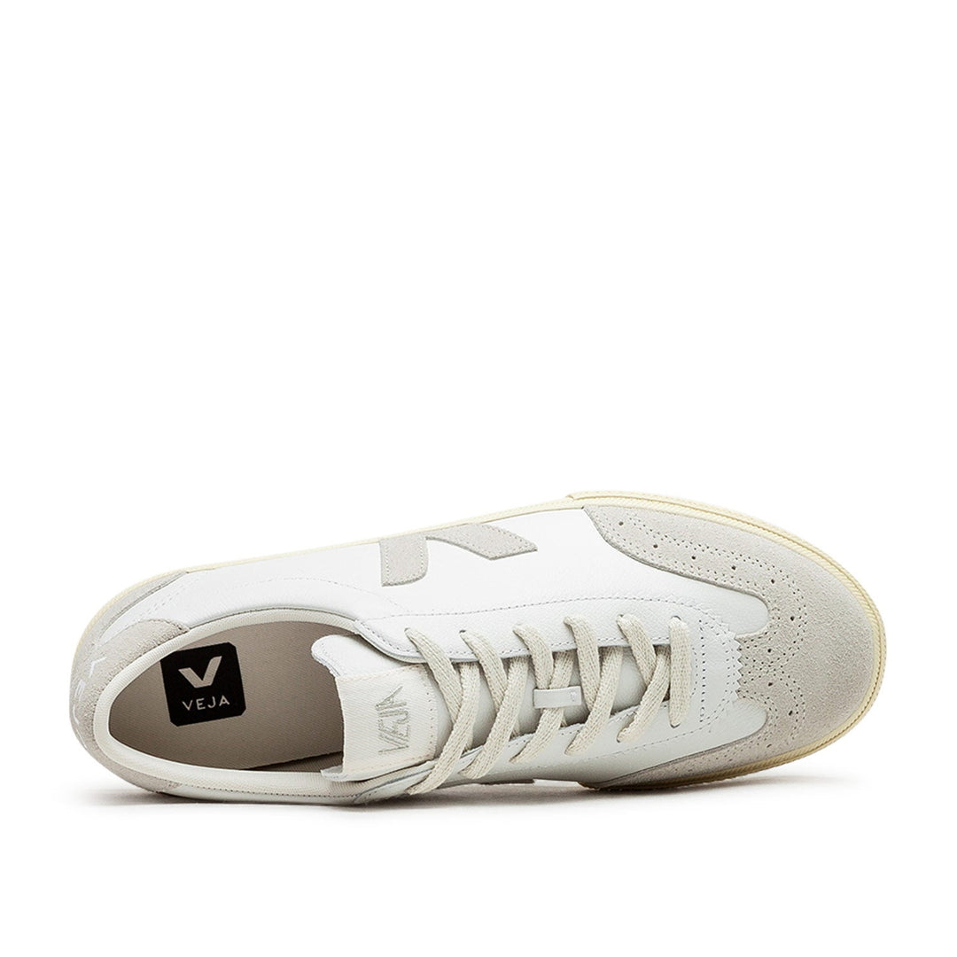 Veja Volley OT Leer (Wit / Beige)