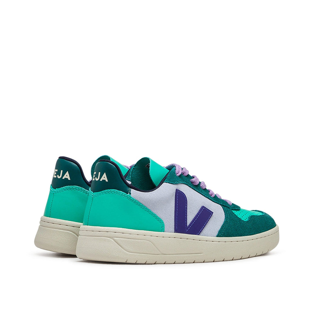 Veja WMNS V-10 Leather (Blue / White)