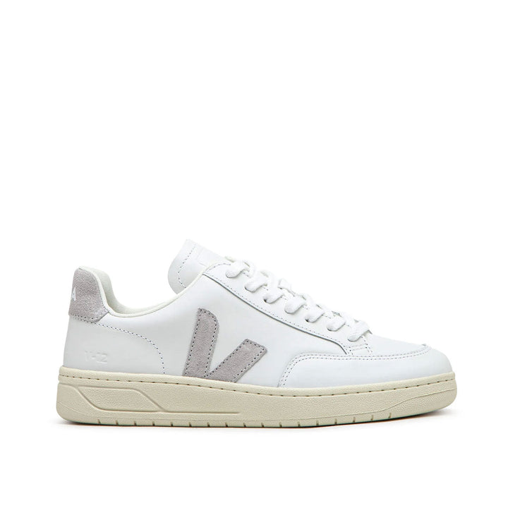 Veja WMNS V-12 Leather (White / Grey)