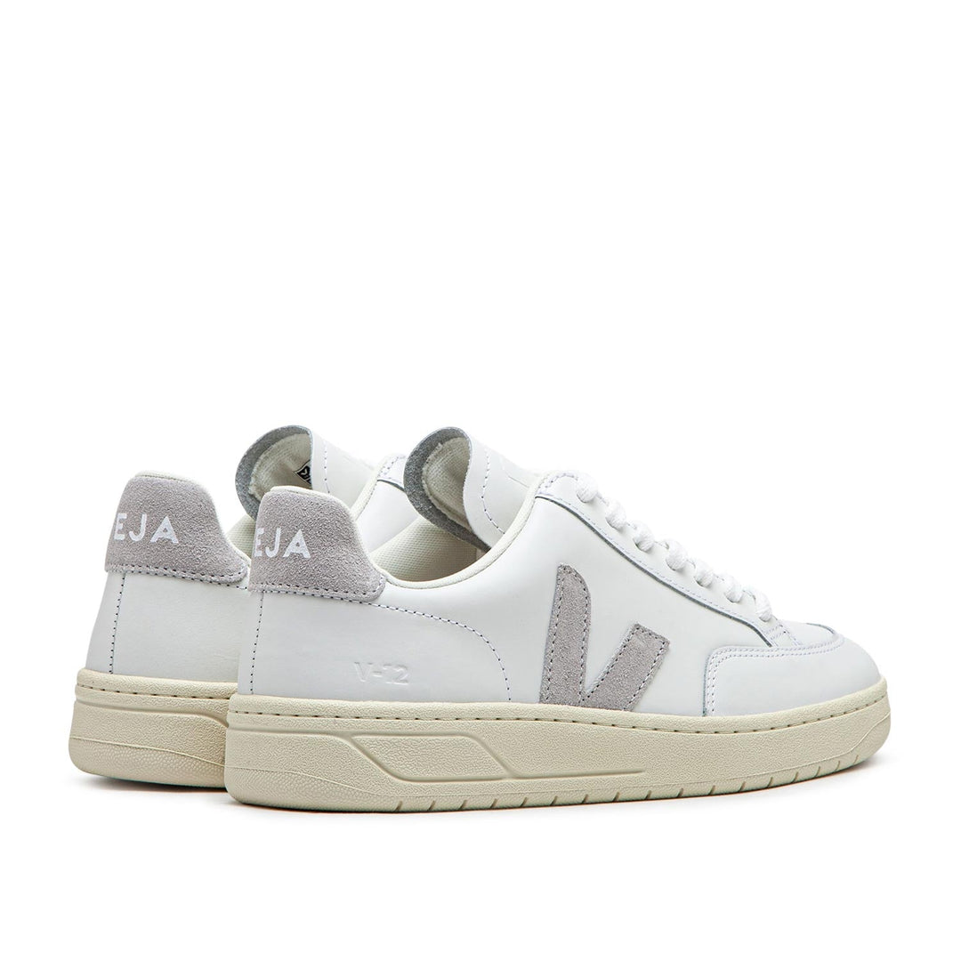 Veja WMNS V-12 Leather (White / Grey)