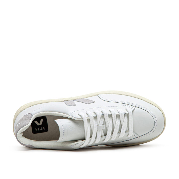 Veja WMNS V-12 Leather (White / Grey)