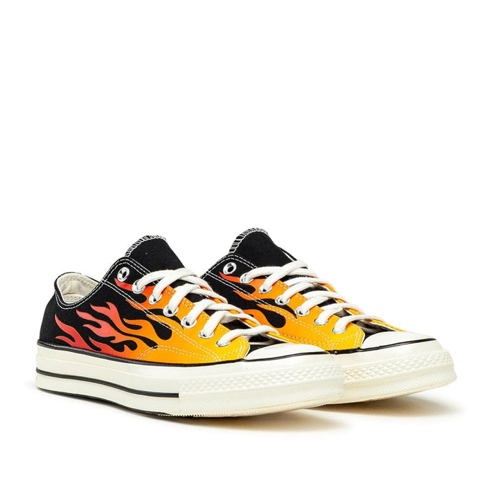 Converse Archive Print Chuck 70 Low (Zwart/Rood/Oranje)