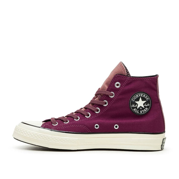 Converse Chuck 70 HI (Rose Taupe / Zilverreiger / Zwart)