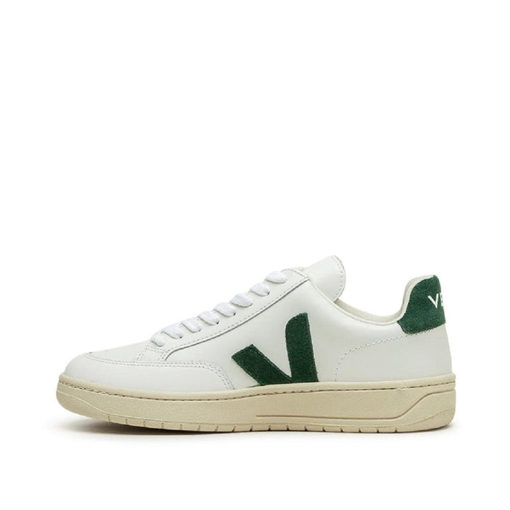 Veja WMNS V-12 Leer (Wit / Groen)